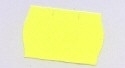 Etiket 26x16 golfrand fluor geel diepvries Td27188316