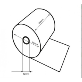 Thermorol 80x80x12 20st