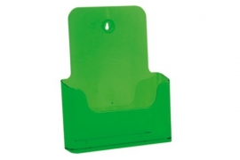 Folderbak A4 staand neon groen Tn0100764