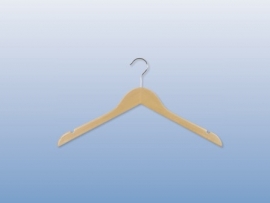 Houten hanger 44cm + inkeping Tus7111009L