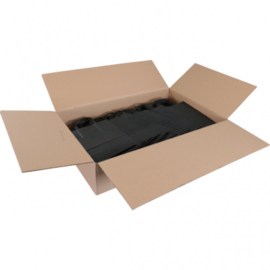 Papieren draagtas zwart 22/10x30cm 250st Tpk27067850