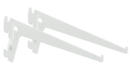Tweetandige drager wit 15cm Tms10105-00101