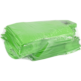 Papieren draagtas groen 26/12x35cm Tpk270689