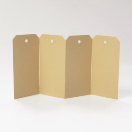 Manilla-labels (nr 1/2) 30x60mm 1000st Td35930060