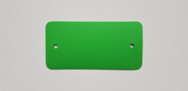 PVC-labels 54x108mm groen 2 gaten 1000st Td35987117