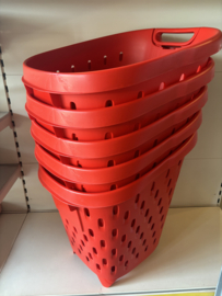 Winkelmand 56 liter rood TS5623020