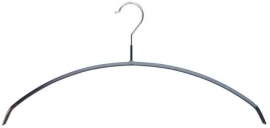 Hanger metaal zwart rubber 40cm 100st MT40