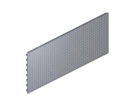 Perfo rugwand 100x40cm alu/grijs Tm34294GR