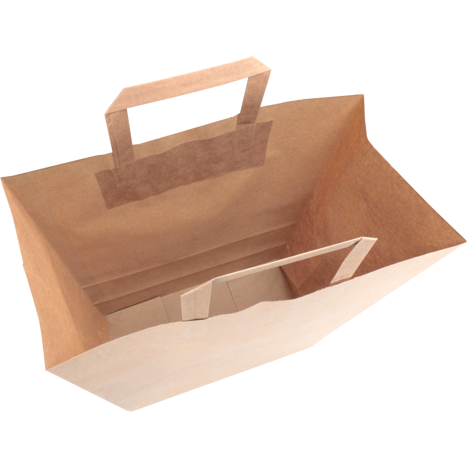 Papieren draagtas bruin 32/16x43cm Tpk270313