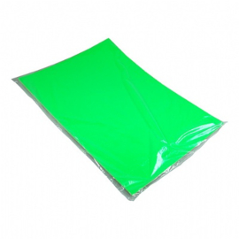 Fluor karton 48x68cm groen 10st