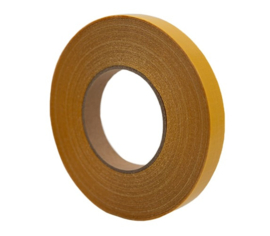 Dubbelzijdig linnen tape 19mm x 25meter