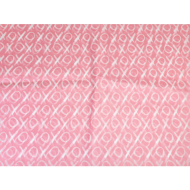 Zijdevloei roze XOXO 50x70cm Tpk331548