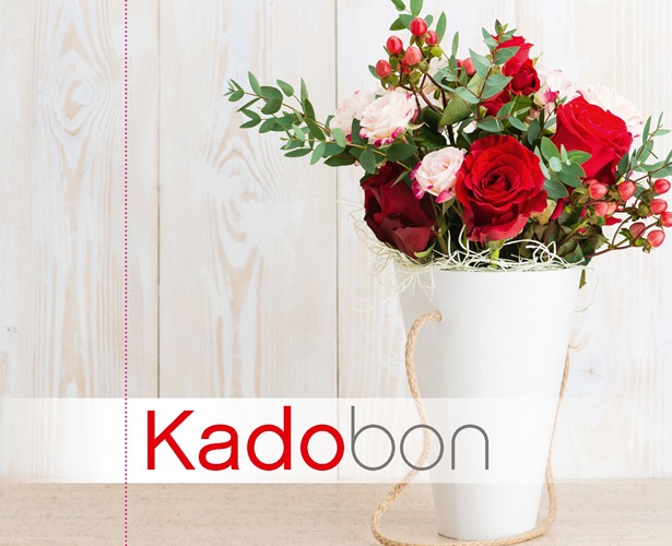 Cadeaubon bedrukt bloemen 25st Td21130029