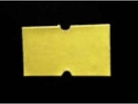 Etiket 21x12 rechthoek geel afneembaar Td27383103