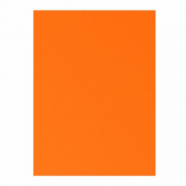 Fluor karton 48x68cm oranje 10st