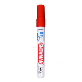 Stift rood met ronde punt Td40000106