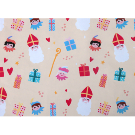 Cadeaupapier Sint 50cm 100mt Tpk784791