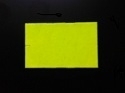 Etiket 26x16 rechthoek fluor geel semi-perm Td27173416