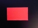 Etiket 26x16 rechthoek fluor rood permanent Td27173014