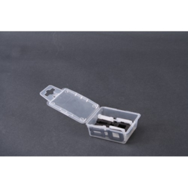 Blisterdoosje transparant 64x55x24mm BLIS2