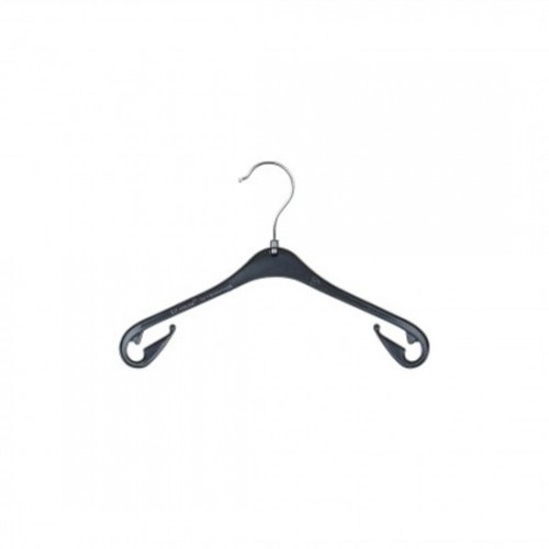 Oh Indirect Openlijk Kunststof kinder/baby hanger zwart 26cm los/per stuk NA26L | Kunststof  kledinghangers | Allesvooruwwinkel.nl