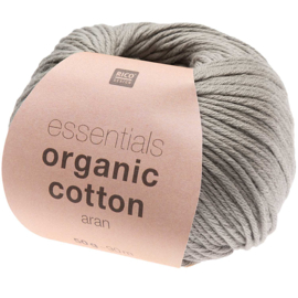 Organic Cotton Aran 019 grijs