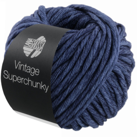 Vintage Superchunky 505 donkerblauw