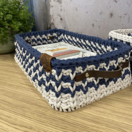 Houten bodem lectuurmand