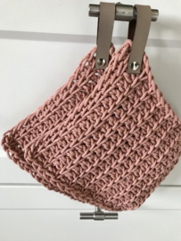 Pannenlap lussen, naturel leer