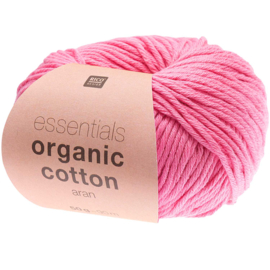 Organic Cotton Aran 007 fuchsia