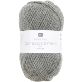 Baby Alpaca 010 grijs