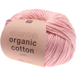 Organic Cotton Aran 006 roze