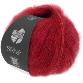 Silkhair Uni 208 wijnrood