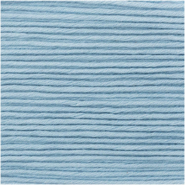 Organic Cotton Aran 012 licht blauw