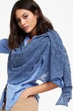 Cool Wool Lace 34 pastel blauw