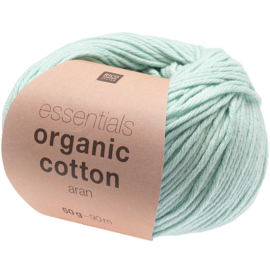 Organic Cotton Aran 011 mint