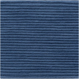 Organic Cotton Aran 013 marine blauw