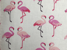 Boxkleed / Speelkleed: Flamingo's Roze