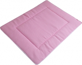 Boxkleed/ Speelkleed: Wafelstof Roze