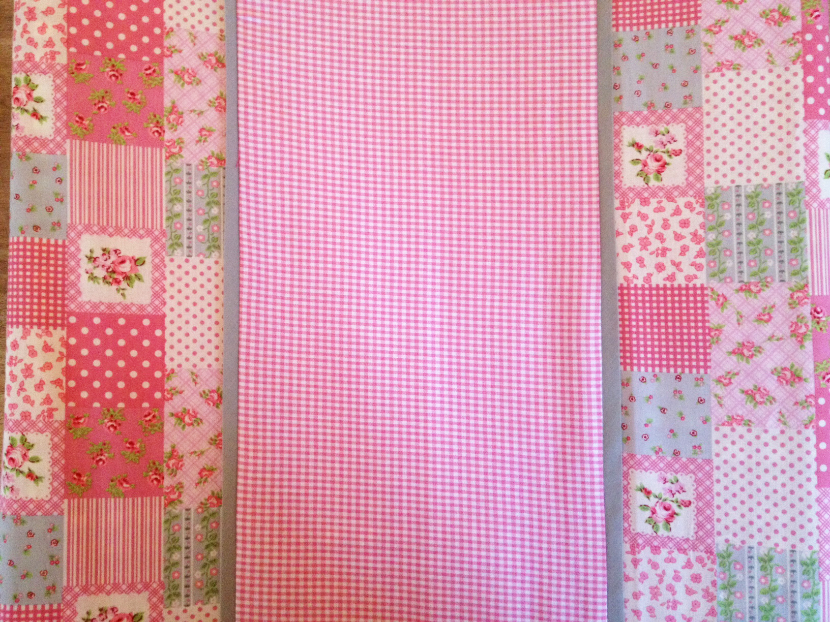 Aankleedkussenhoes Wafel Roze
