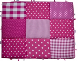 Boxkleed / Speelkleed: Roze Sterren