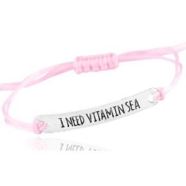 Armbandje "I need vitamin Sea"