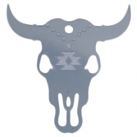 Acryl Stieren kop (Bullhead Skull)