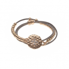 Biba lederen armband