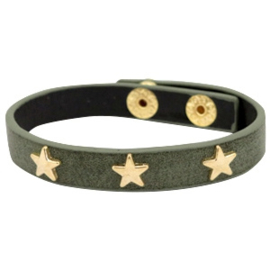 Stud armband golden ★