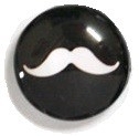 Cabouchon Moustache (snor)