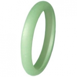 Polaris ring crysolite green 3 mm