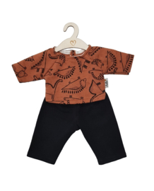 Broek en -shirt, dino terra (HO3009)