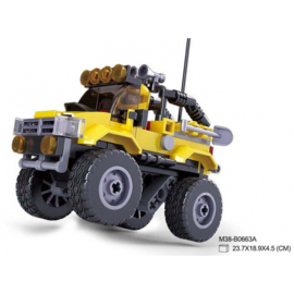 SLUBAN OFFROAD AUTO GEEL M38-B0663A