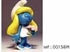 00156PI Smurfin met bloem.